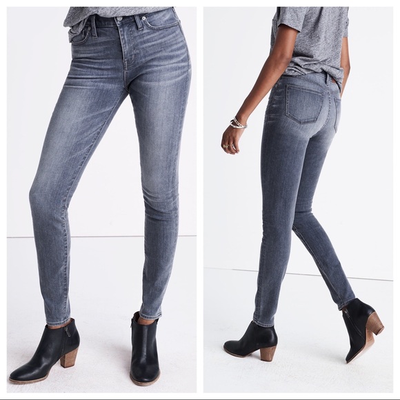 Madewell Denim - Madewell 9" High Riser Skinny Skinny Shaw Wash 25